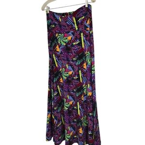 Lularoe Vibrant Multicolor Women's Skirt Sz Small